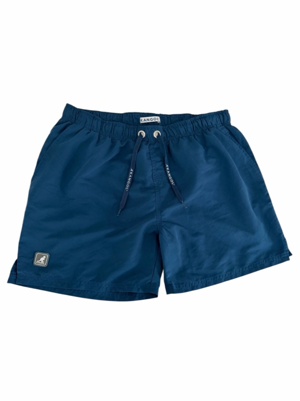 KANGOL Blue Swim Shorts Quick Dry Elastic Waist Beach summer size L